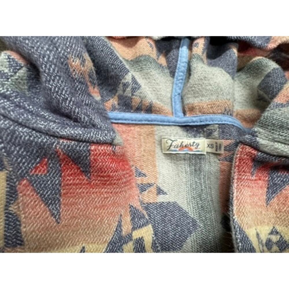 Faherty Multicolor Patterned Hoodie - image 3